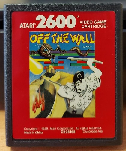 Off the wall atari 2600 - wall, solo
