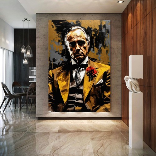 Quadro murale il padrino - murale,
