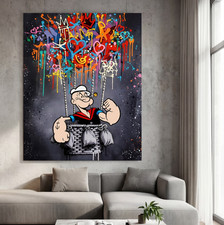 Banksy Balloon-Popeye The