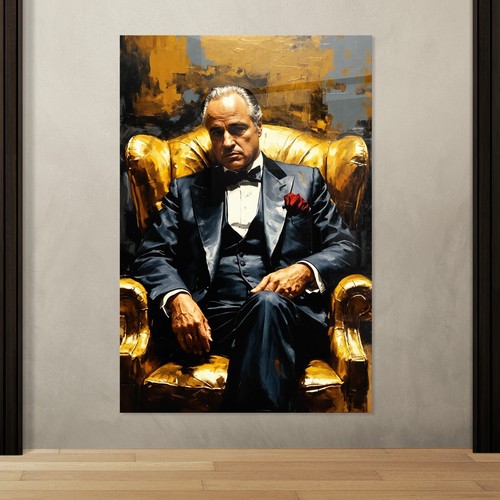 Quadro murale il padrino - murale,