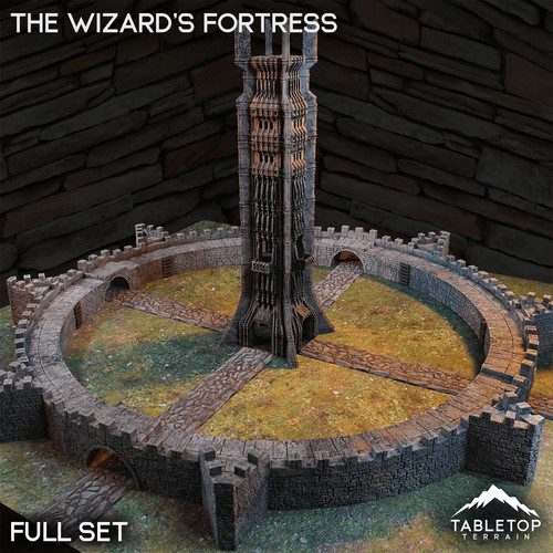 Fortezza del mago fantasy - fortezza,