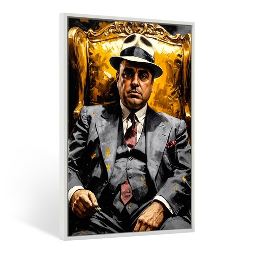 Quadro parete al capone - ✅,
